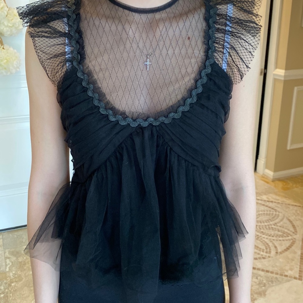 Max studio blouse NWT